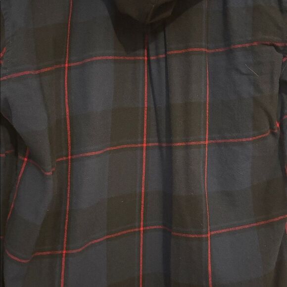 Caliville Plaid button up hooded shirt jacket - Picture 4 of 6